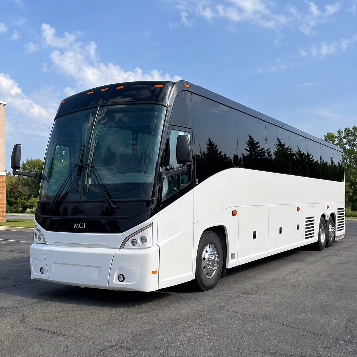 san angelo charter bus rental exterior