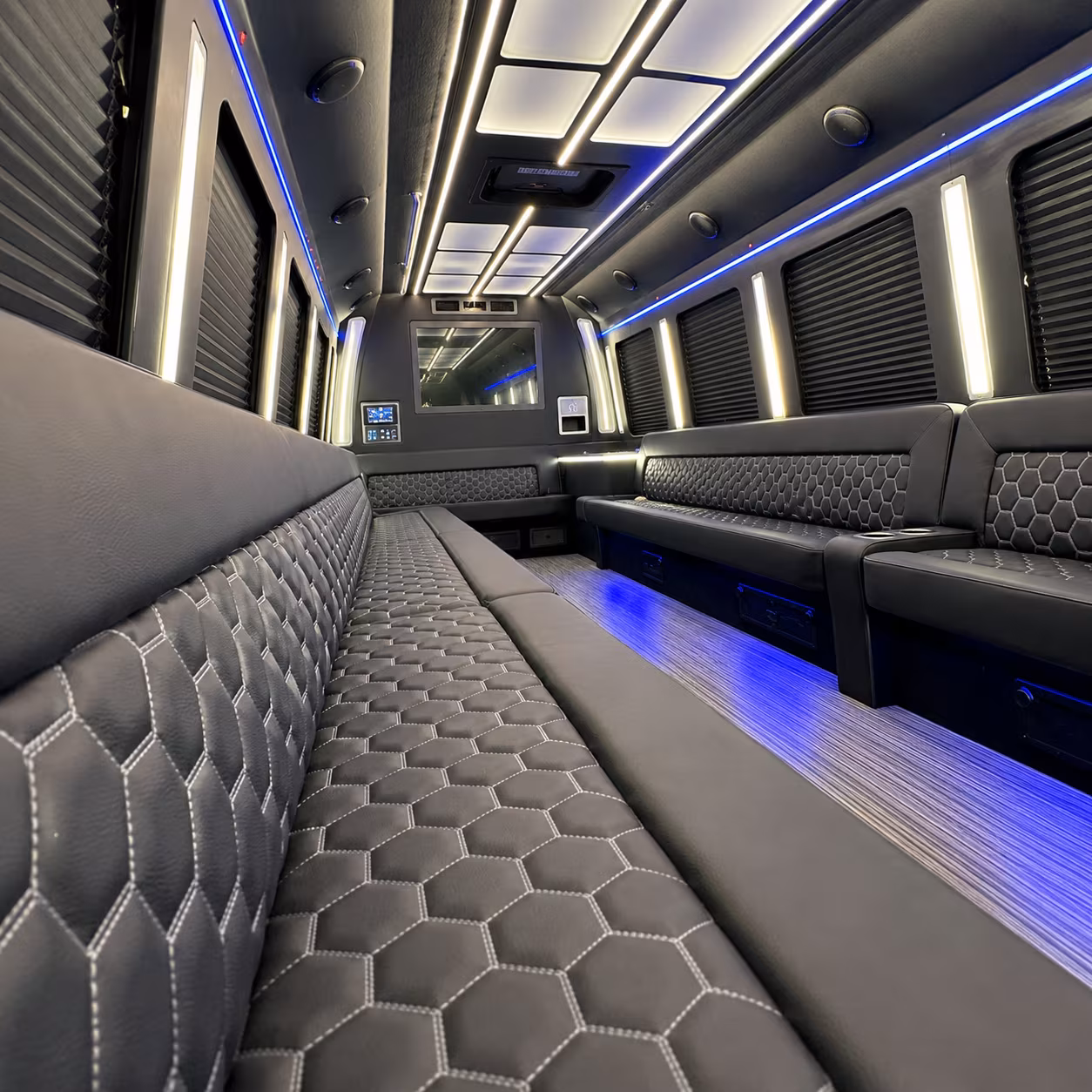 san angelo party bus rental interior