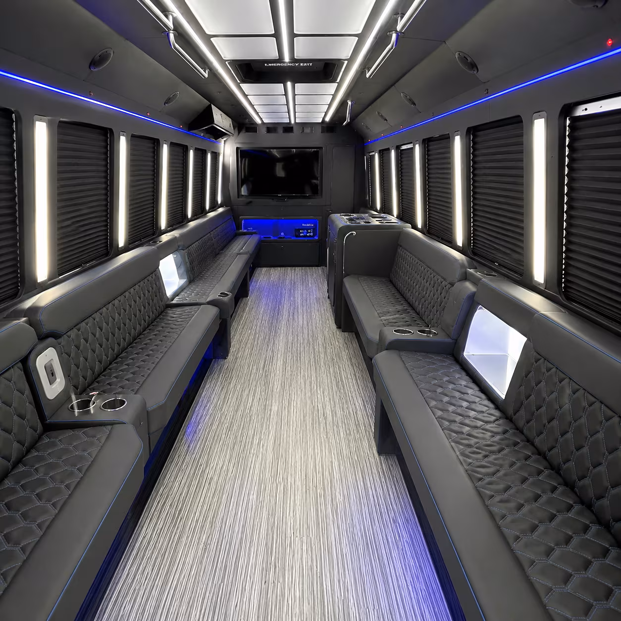 san angelo party bus rentals inside