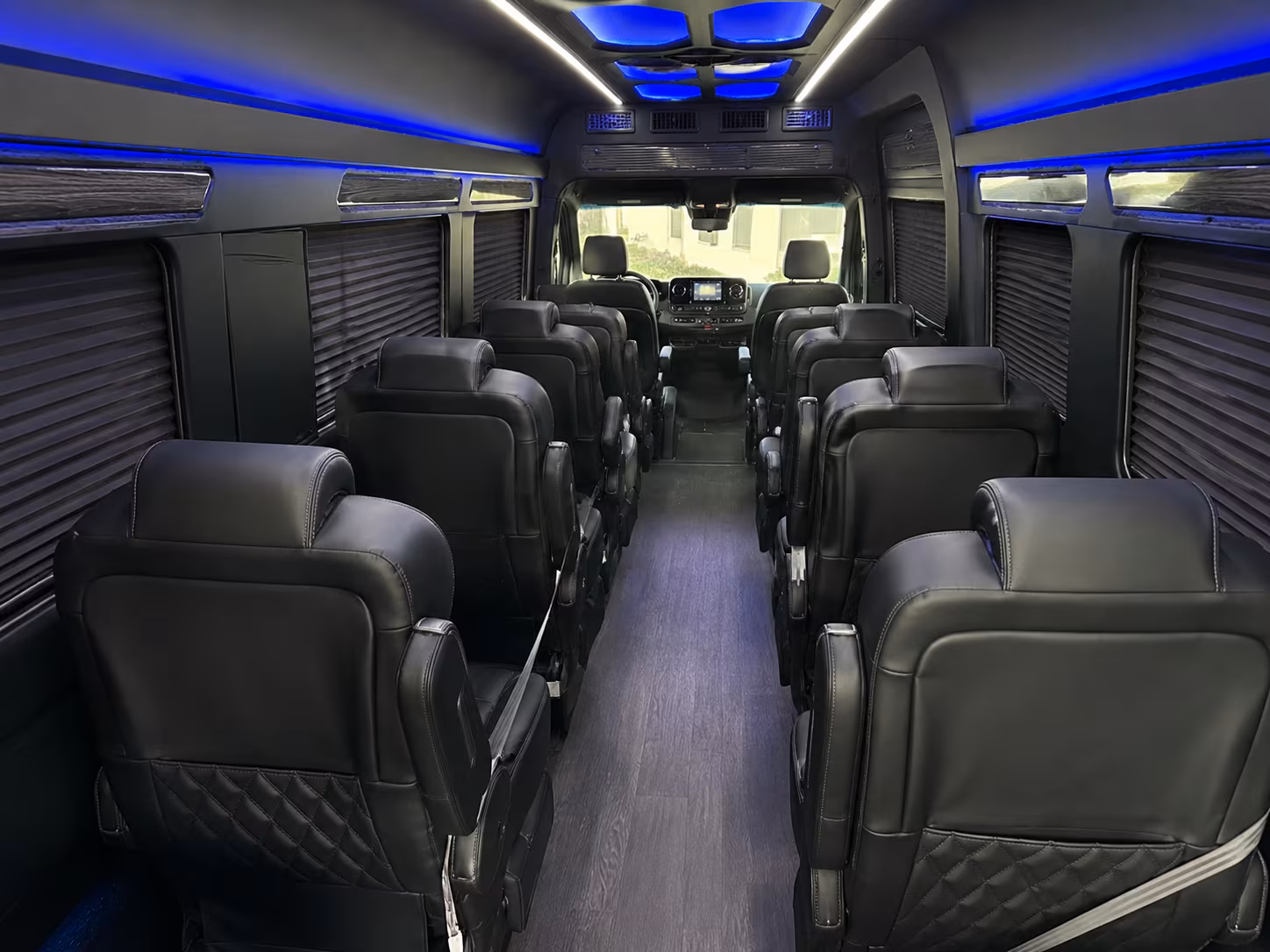 sprinter vans minibuses for small group wine tours near san angelo